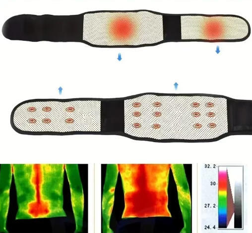Adjustable Self-Heating Therapy Belt